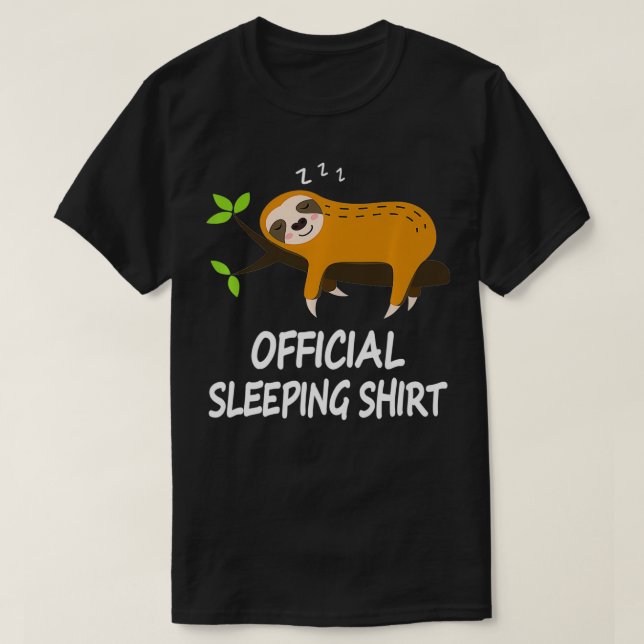 Sömnskjorta Pajamas nattdräktighetskastnatti T Shirt (Design framsida)