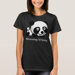 Sömnspanda T-Shirt i viloläge