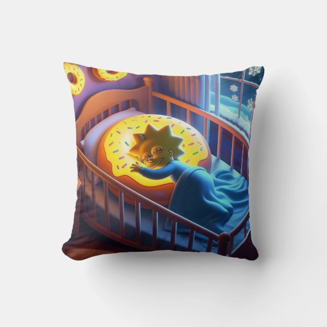 SÖMNTID SOSSE ÖNSKAN KUDDE (Framsida)