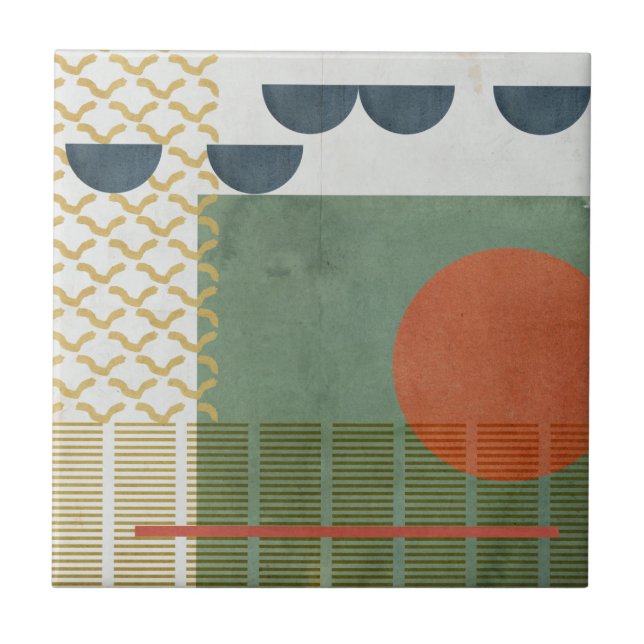 Sömnväg III Kakelplatta (Framsidan)