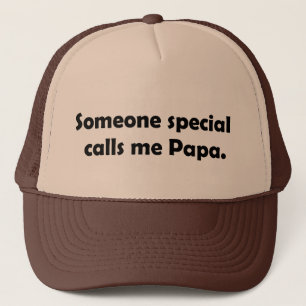 Somone speciella appeller mig pappaT-tröja och Truckerkeps