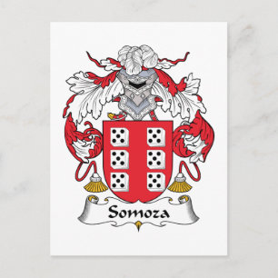 Somoza Family Crest Vykort