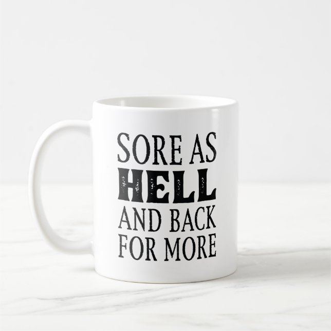 Sömst som helvetet och tillbaka för mer kaffemugg (Vänster)