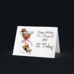 SON 21:E BIRTHDAY-KORT KORT<br><div class="desc">KAN ANPASSAS.</div>