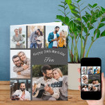 Son 6 Photo Collage any age Grattis på födelsedage Kort<br><div class="desc">Skapa ditt eget födelsedagskort för din son med en fotokollage som är tillverkad av 6 av dina favoritfoton. Mallen är inställd för arbete i vilken ålder som helst och du kan redigera son till namn om du vill. Du kan också redigera meddelandet inuti om du vill. En elegant som du...</div>
