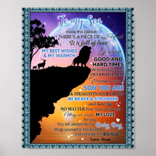 Son Älskare För min son finns det en Biet i mitt Poster
