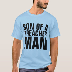 SON AV EN PREACHER MAN Manar-Kjortor T Shirt