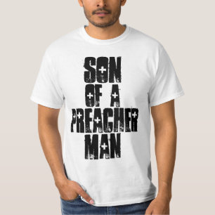 SON AV EN PREACHER MAN, PREACHERS KID, t-shirts