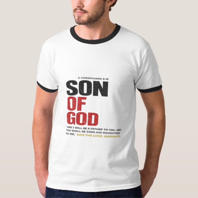 Son av Gud T-Shirt (Framsida)