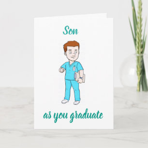 **SON BLIR NURSE** SÅ VÄLDIGT FÖR DIG KORT
