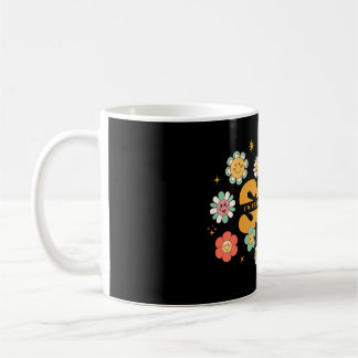 SON Blomster Tröja, Söt Blommig SON T-shirt Kaffemugg