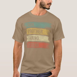 Son Bror Gaming Legend Spelargåvor För tonårspojka T Shirt