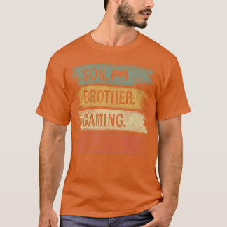 Son Bror Gaming Legend Vintagepresent För Gameree T Shirt