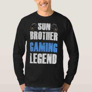 Son Brother Legend Video Gamer Humor T Shirt
