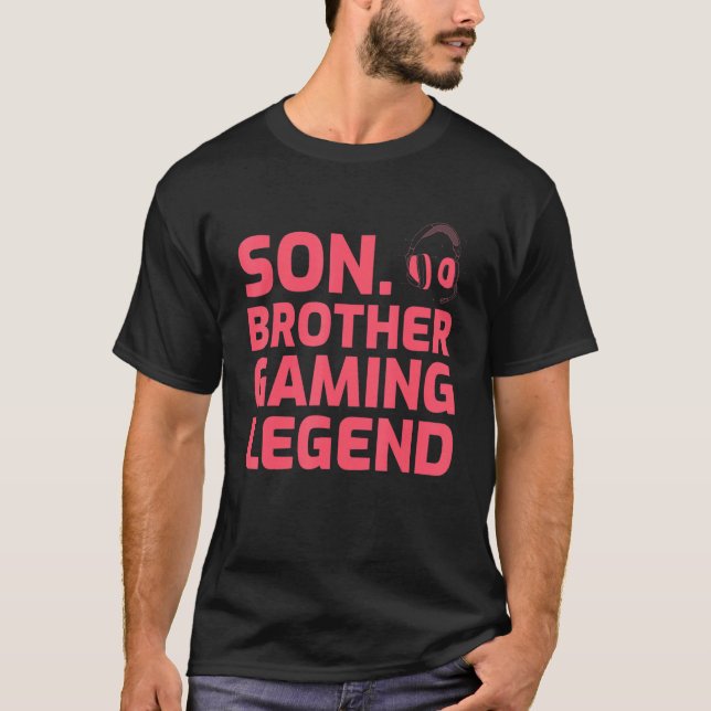 Son Brother-spel för spel som spelkostym T Shirt (Framsida)
