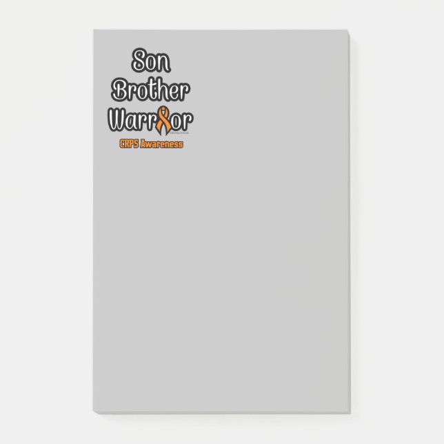 Son Brother Warrior...CRPS Post-it Block (Framsida)