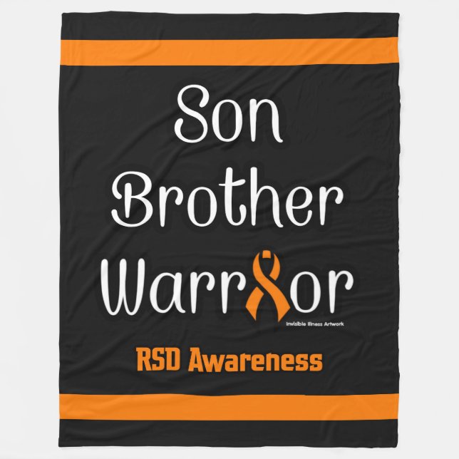 Son Brother Warrior...RSD Flanellfilt Fleecefilt (Framsidan)