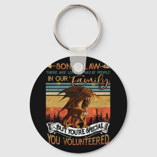 Son där många Underbara människor är frivilliga Nyckelring
