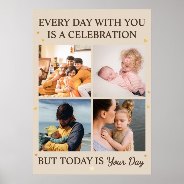 Son & Daughter Day Poster – Family Love Gift   (Framsidan)