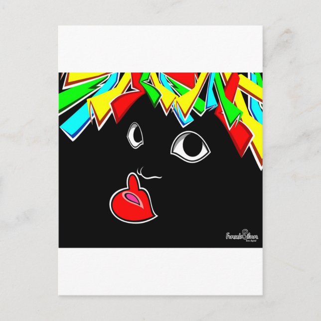 Son de negro vykort (Framsida)