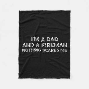 Son Dotter I39m A Pappa och en Fireman Ingenting S Fleecefilt