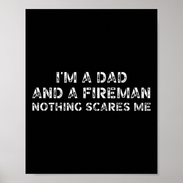 Son Dotter I39m A Pappa och en Fireman Ingenting S Poster (Framsidan)