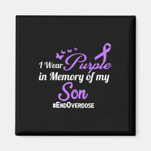 Son Drug Overdose Awareness Memory Magnet