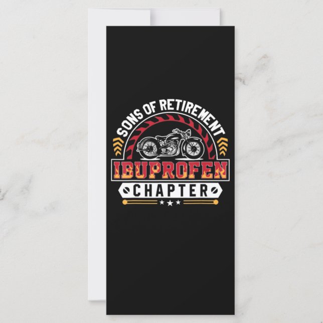 Son eller artrit Gamla Riders Funny Art Gift (Framsida)
