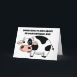 SON ELLER SON-IN LAW NÅGOT MOO OM BIRTHDAY KORT<br><div class="desc">TACK FÖR ATT STOPPA MED ETT AV MINA ÅTTA LAGER!</div>