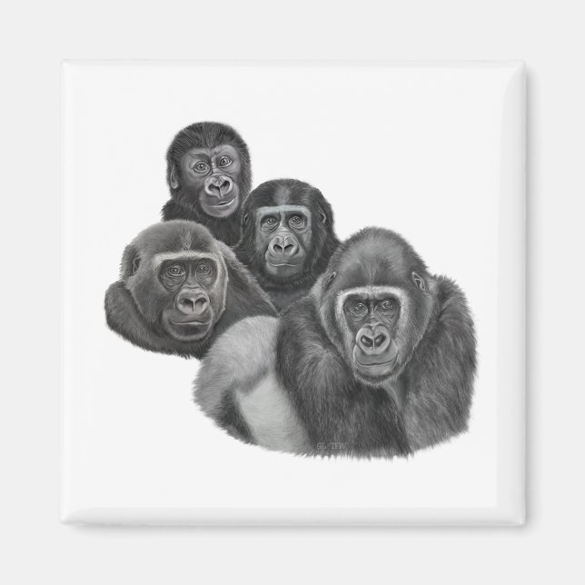 Son Gorilla Magnet By AGE. Gorilla Life (Framsidan)