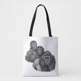 Son Gorilla ToteBag By AGE. Gorilla Life GL/TFW Tygkasse