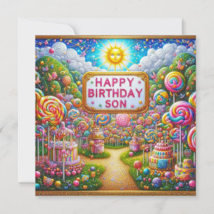 SON ~ Grattis på födelsedagen ~ Candy Land ~
