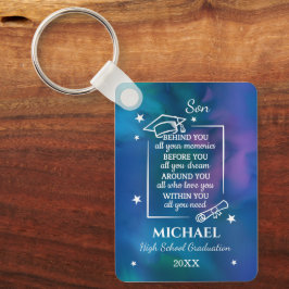 Son High School Graduation Name Year  Nyckelring