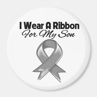 Son - I Bära A Grått Ribbon Magnet