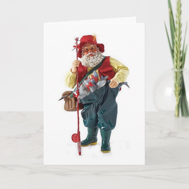 SON I CHRISTMAS **MY FAVORITE FISHERMAN** HELGKORT (Framsida)