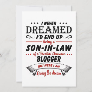 Son i Fantastisk Bloggare Meddelande