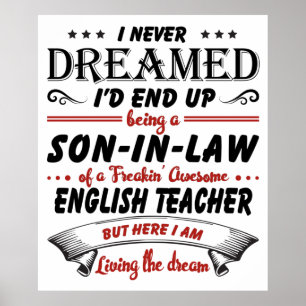 Son i Fantastisk engelsklärare Poster