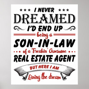 Son i Fantastisk Real Gods Agent Poster