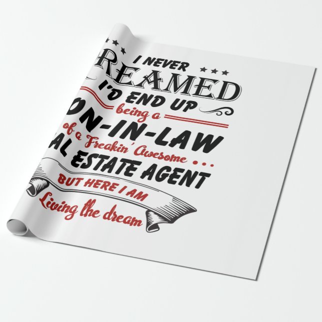 Son i Fantastisk Real Gods Agent Presentpapper (Utrullad)