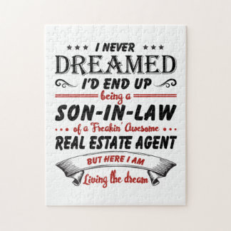 Son i Fantastisk Real Gods Agent Pussel
