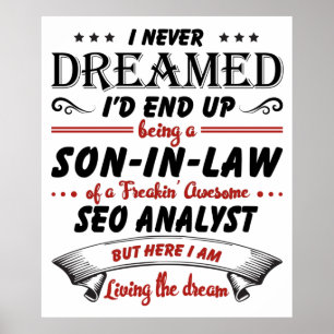 Son i Fantastisk SEO-analytiker Poster