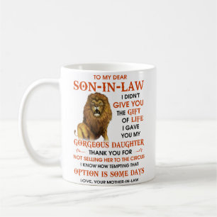 Son i juridik kaffemugg