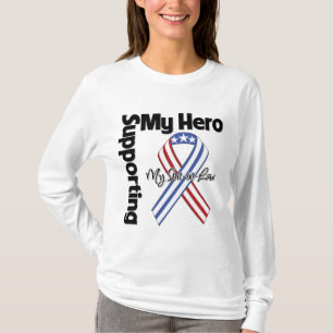 Son-i-Lag - militärt understödja min hjälte T Shirt