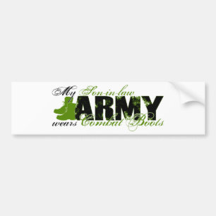 Son-i-lag stridkängor - ARMÉ Bildekal