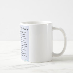 Son i lagdikt - 40th födelsedagdesign kaffemugg
