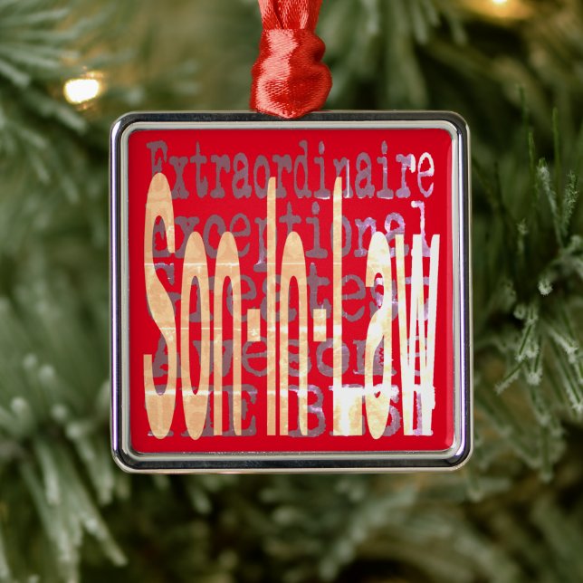 Son in Law Extraordinaire Julgransprydnad Metall (Träd)