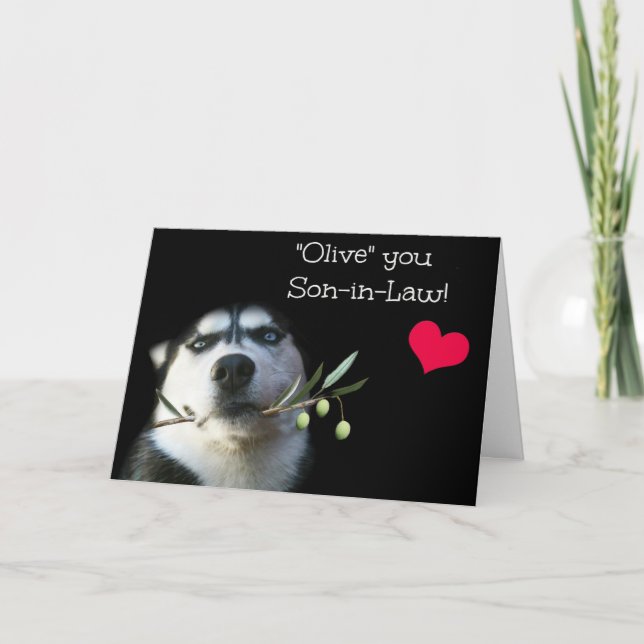 Son in Law Fars dag Kort (Framsida)