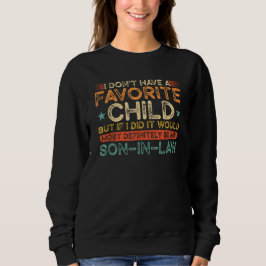 Son-in-Law Favorite Child Retro Mor-in-Law T Shirt