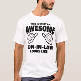 Son-In-Law Gift - Fantastisk Son-In-Law T Shirt