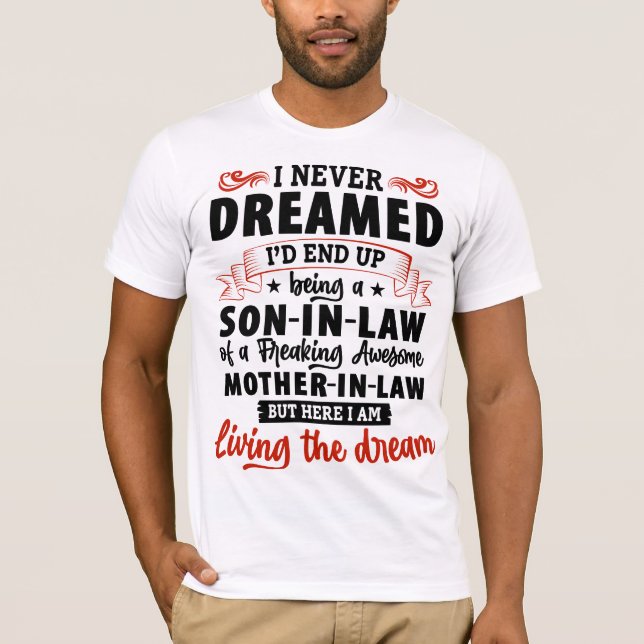 Son-in-law t-shirt (Framsida)